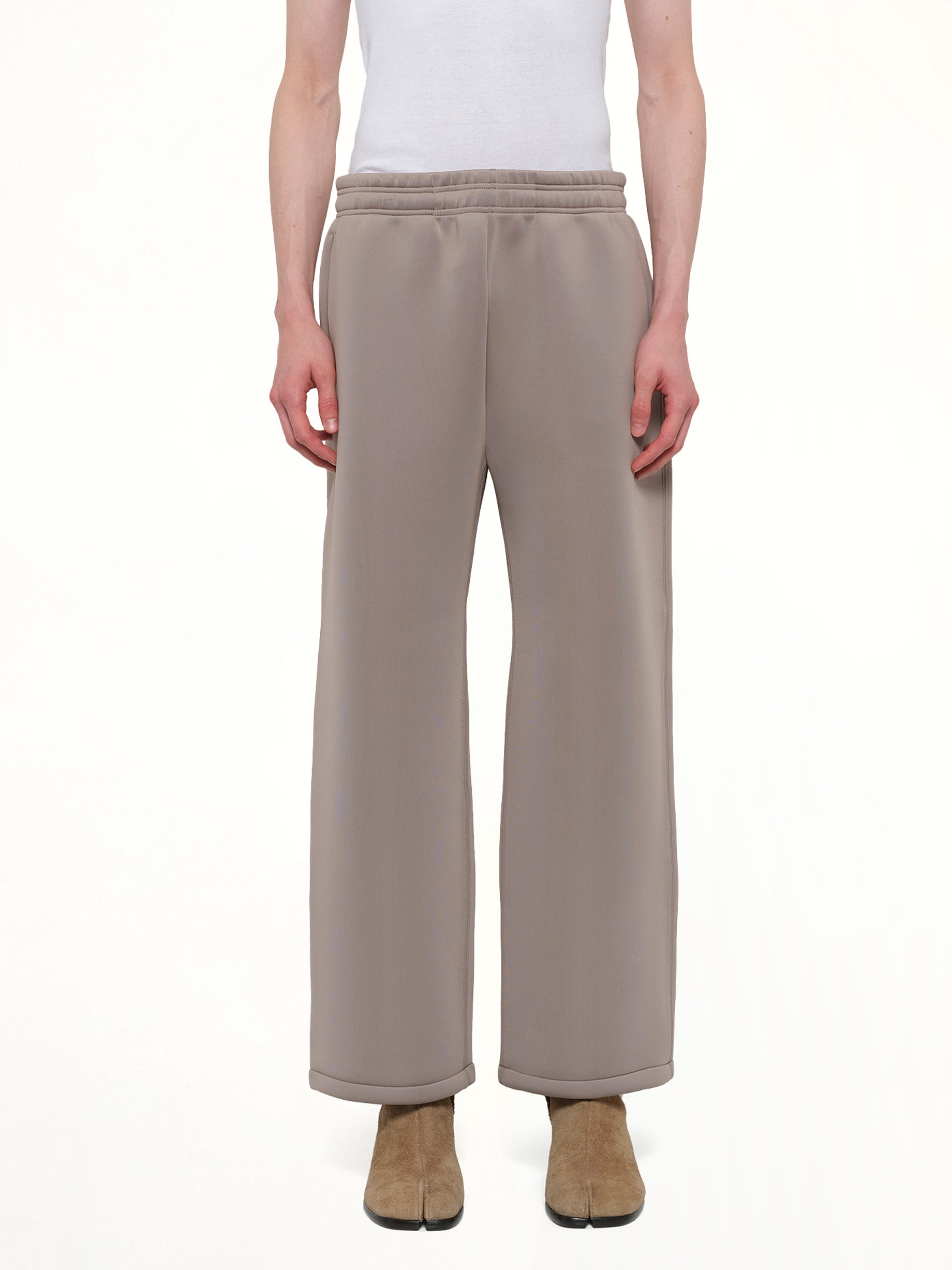 Straight Leg Scuba Sweatpants in Clay