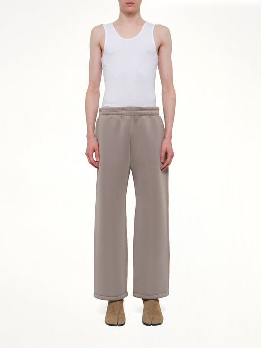 Straight Leg Scuba Sweatpants in Clay