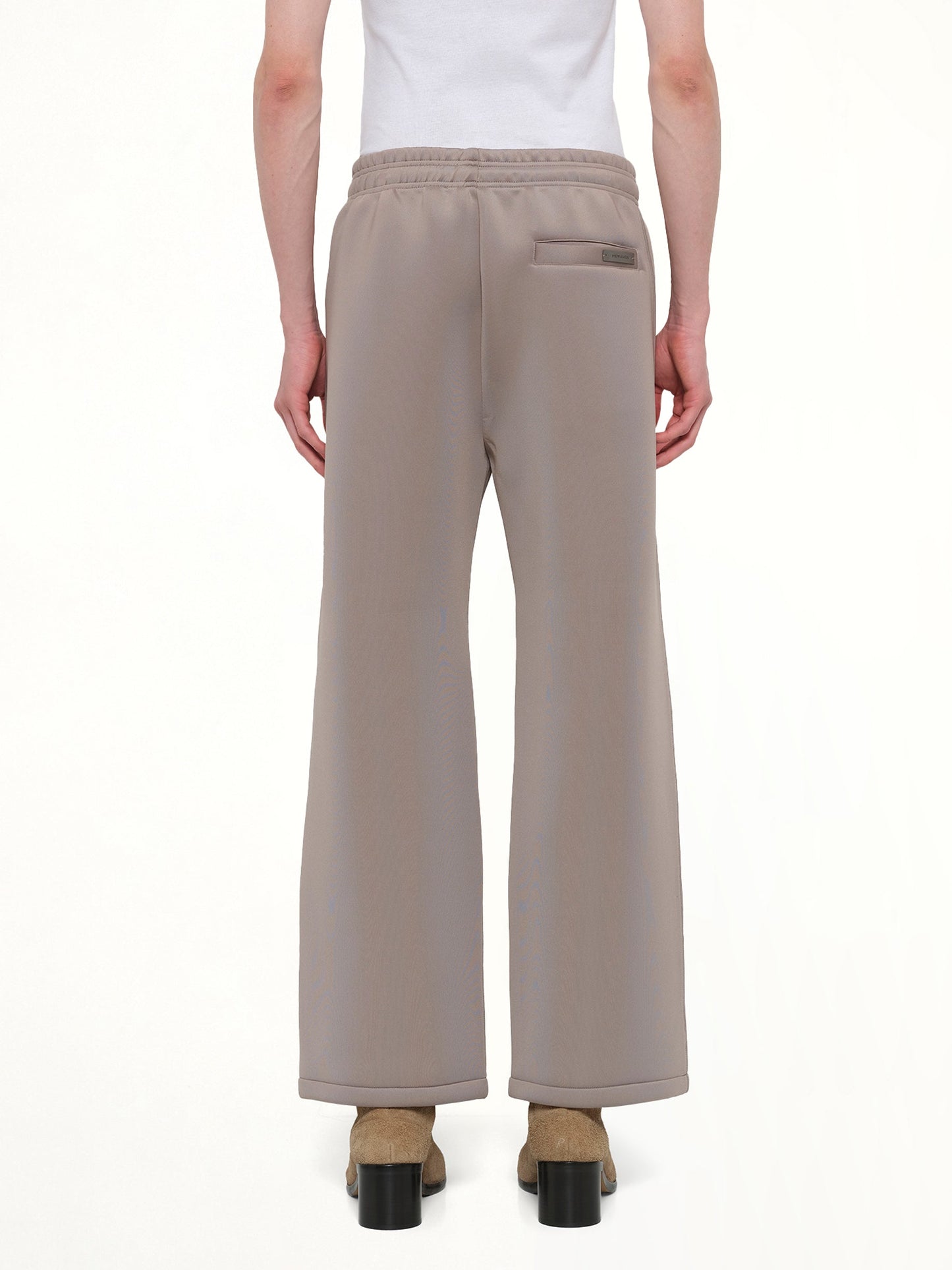 Straight Leg Scuba Sweatpants in Clay