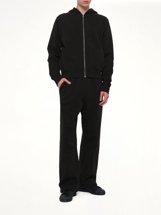 Straight Leg Sweatpant in Black