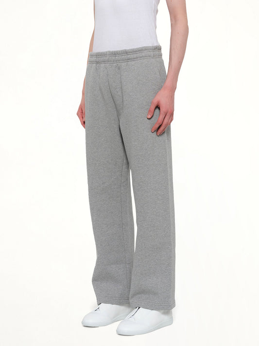 Straight Leg Sweatpant in Grey Marle