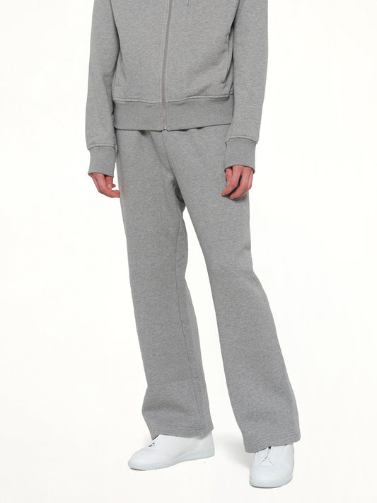 Straight Leg Sweatpant in Grey Marle