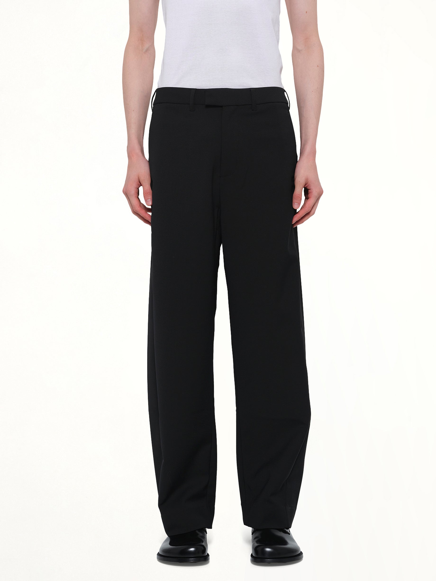 Lounge Curve Pant in Black