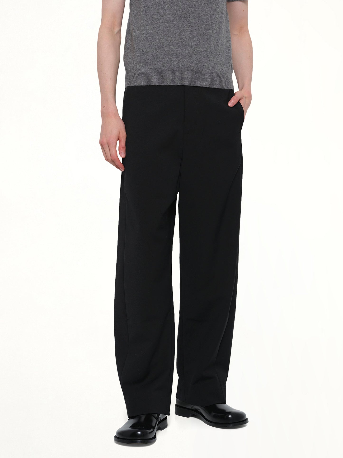 Lounge Curve Pant in Black