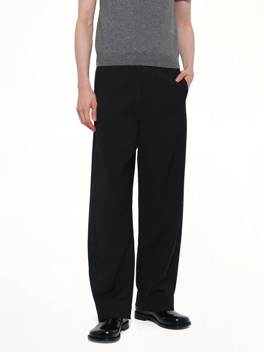 Lounge Curve Pant in Black