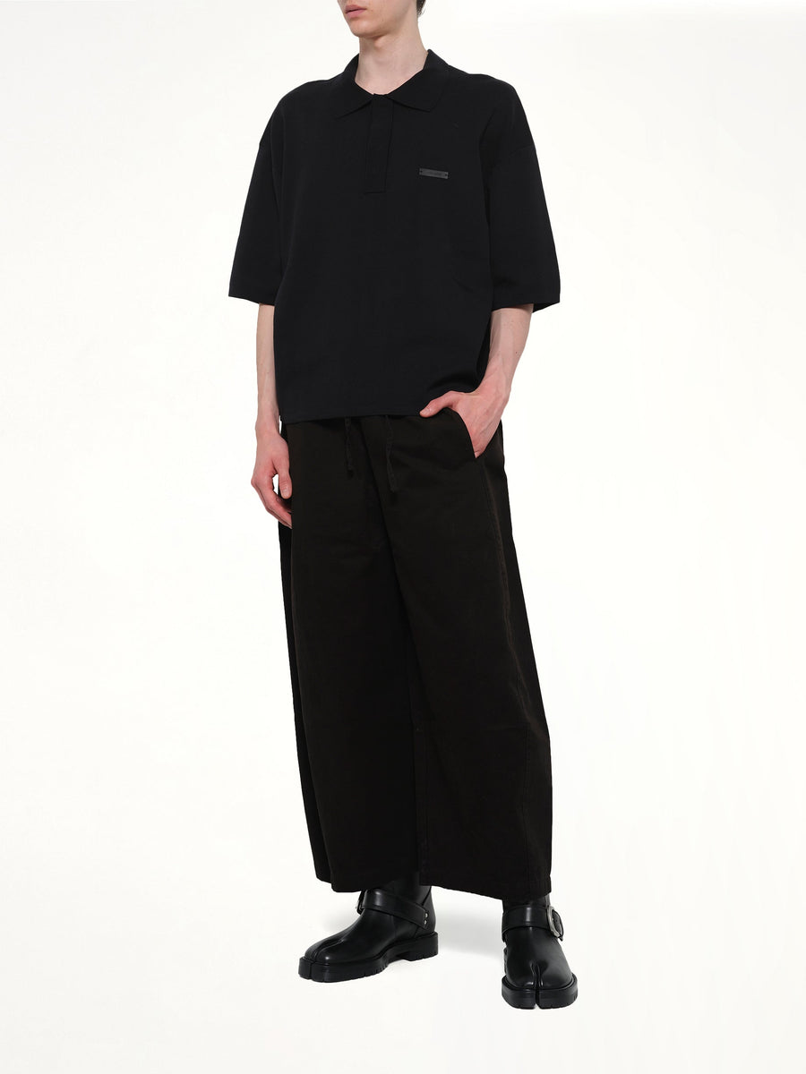 SS Club Polo in Black