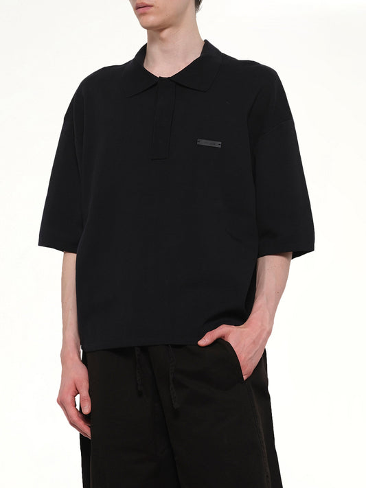 SS Club Polo in Black