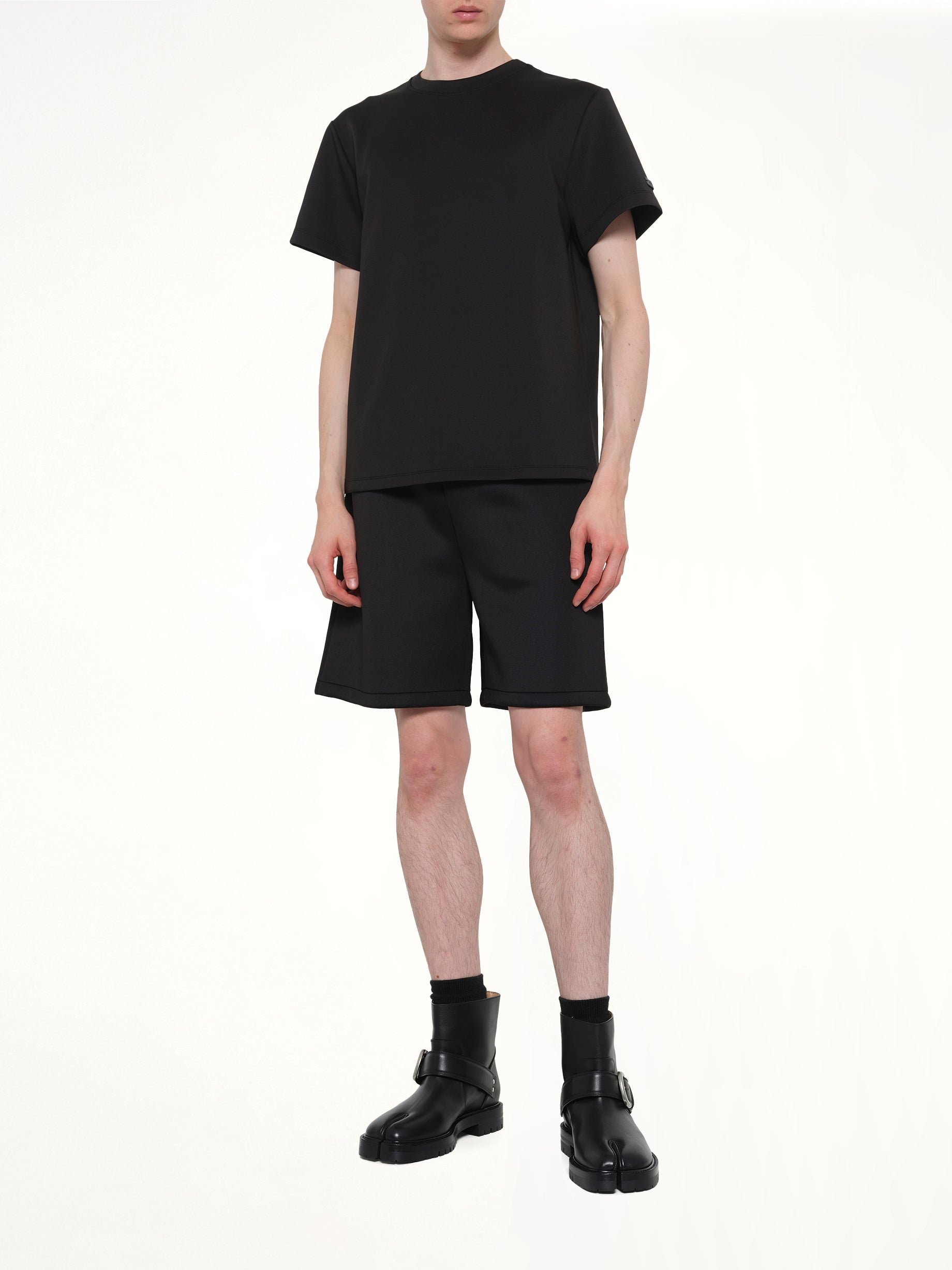 ENTIRE STUDIOS Scuba Short in Black Full Reference from MARAIS