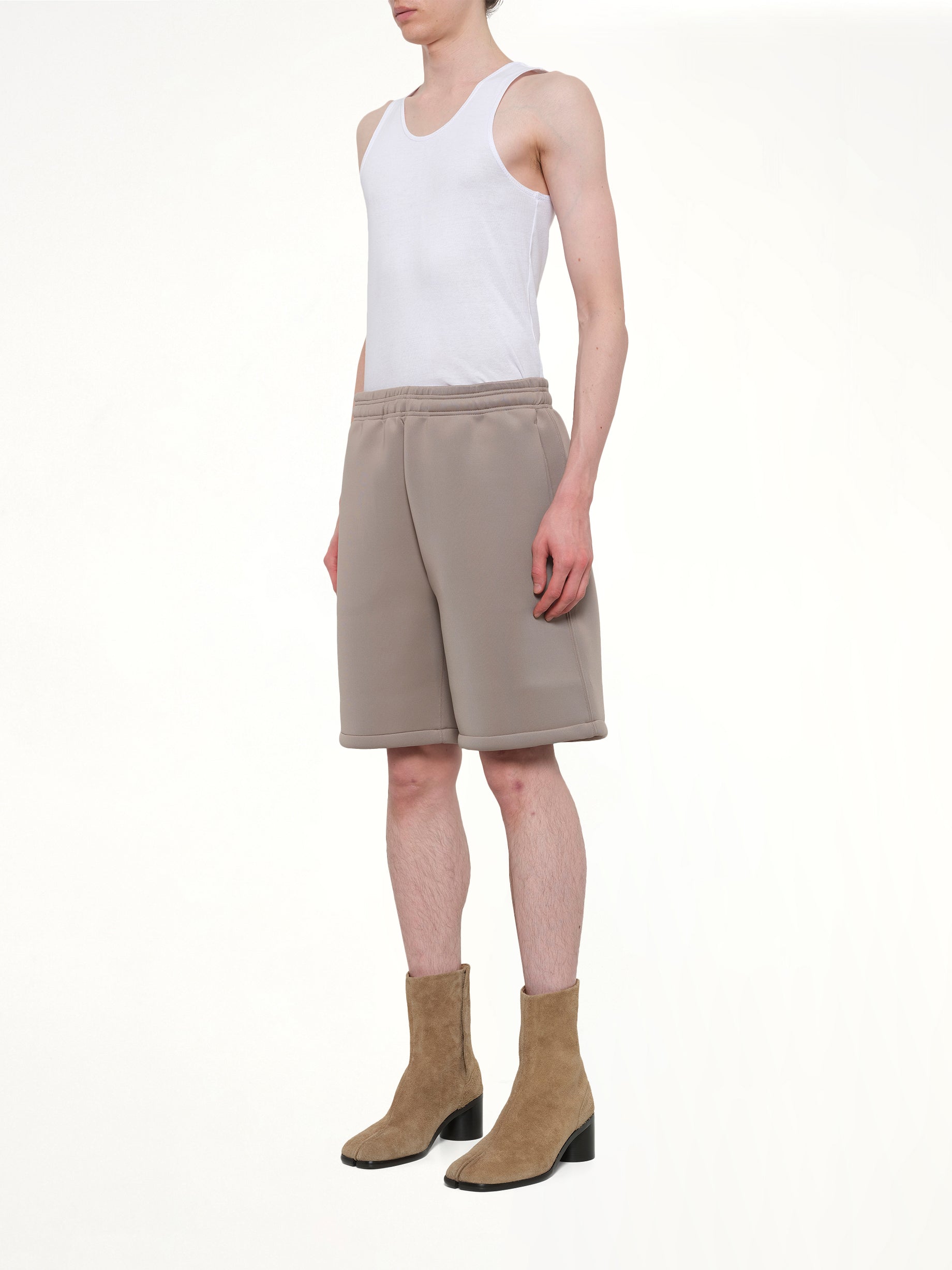 ENTIRE STUDIOS Scuba Short in Clay Full Reference from MARAIS