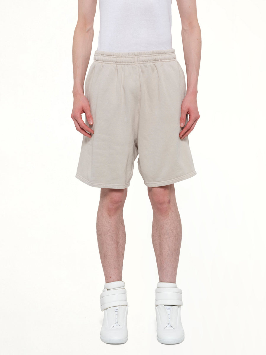 Standard Sweatshort in Off White