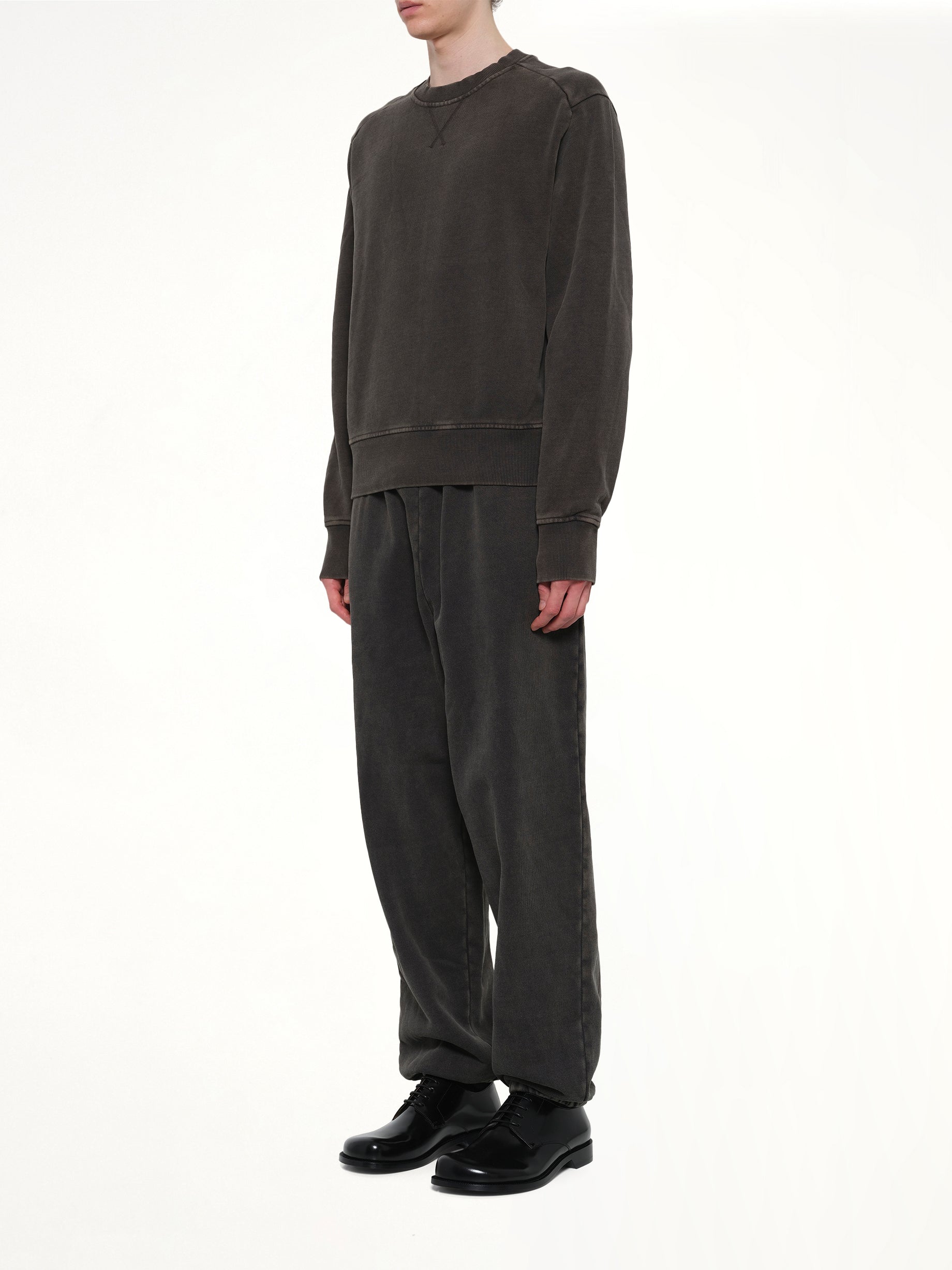 ENTIRE STUDIOS Pod Crew in Washed Black Full Reference from MARAIS