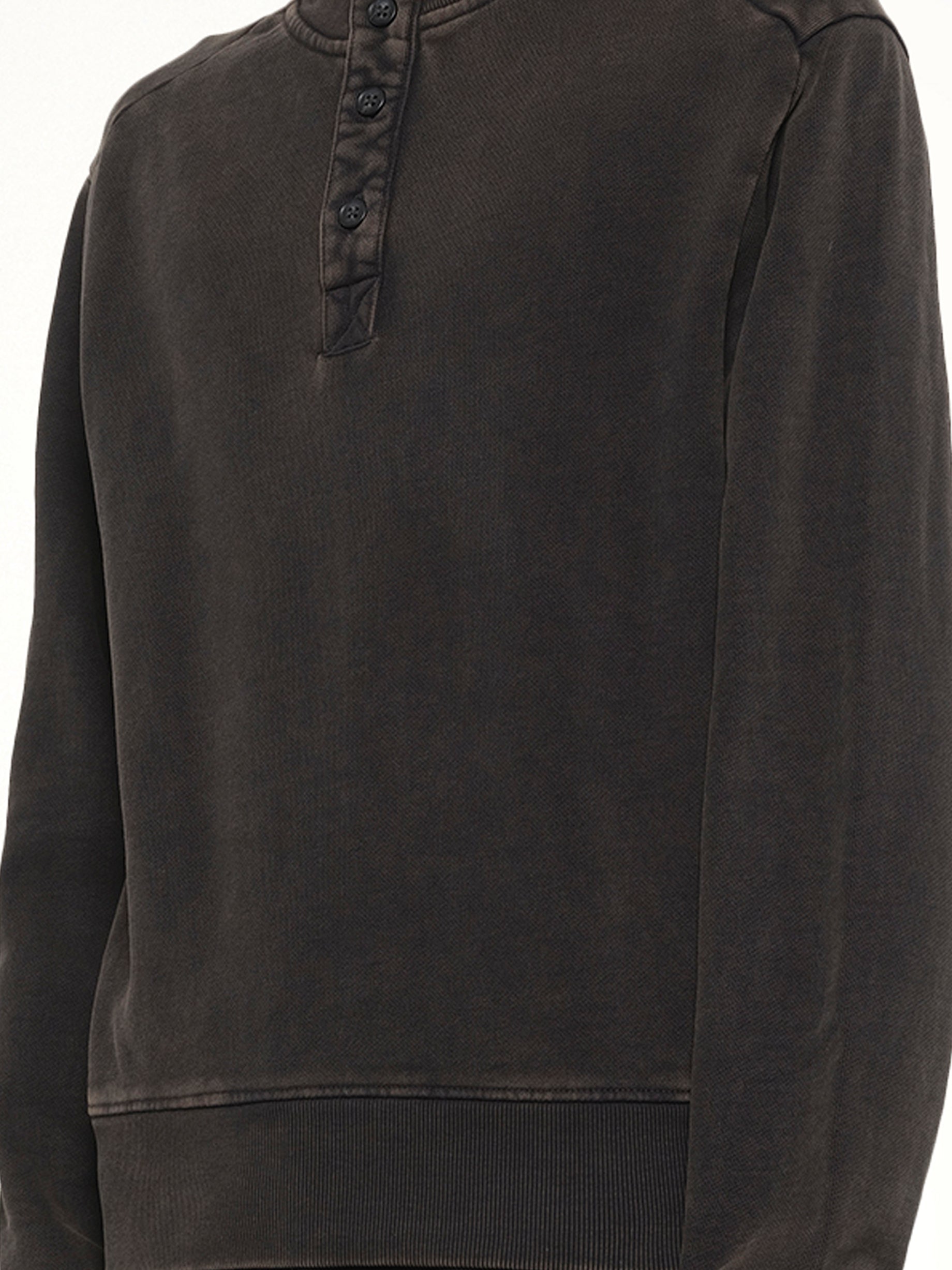 ENTIRE STUDIOS Port Pullover in Washed Black from MARAIS