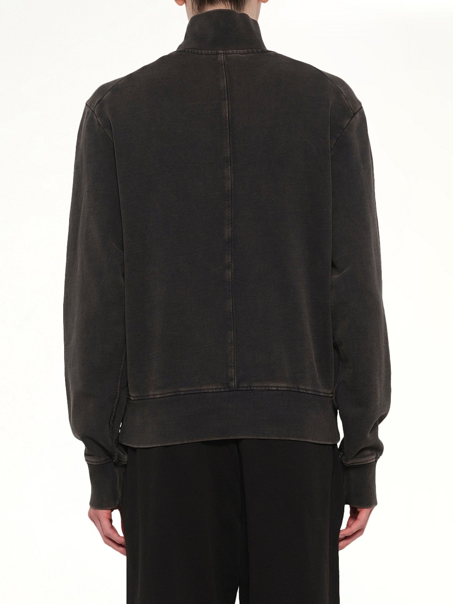 Port Pullover in Washed Black