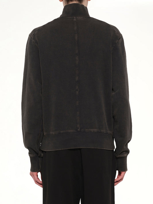 Port Pullover in Washed Black