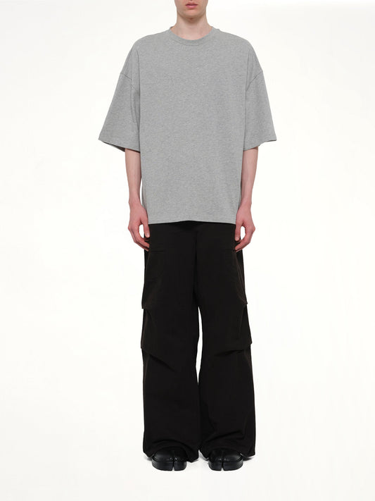 Heavy Boxy T-Shirt in Grey Marle