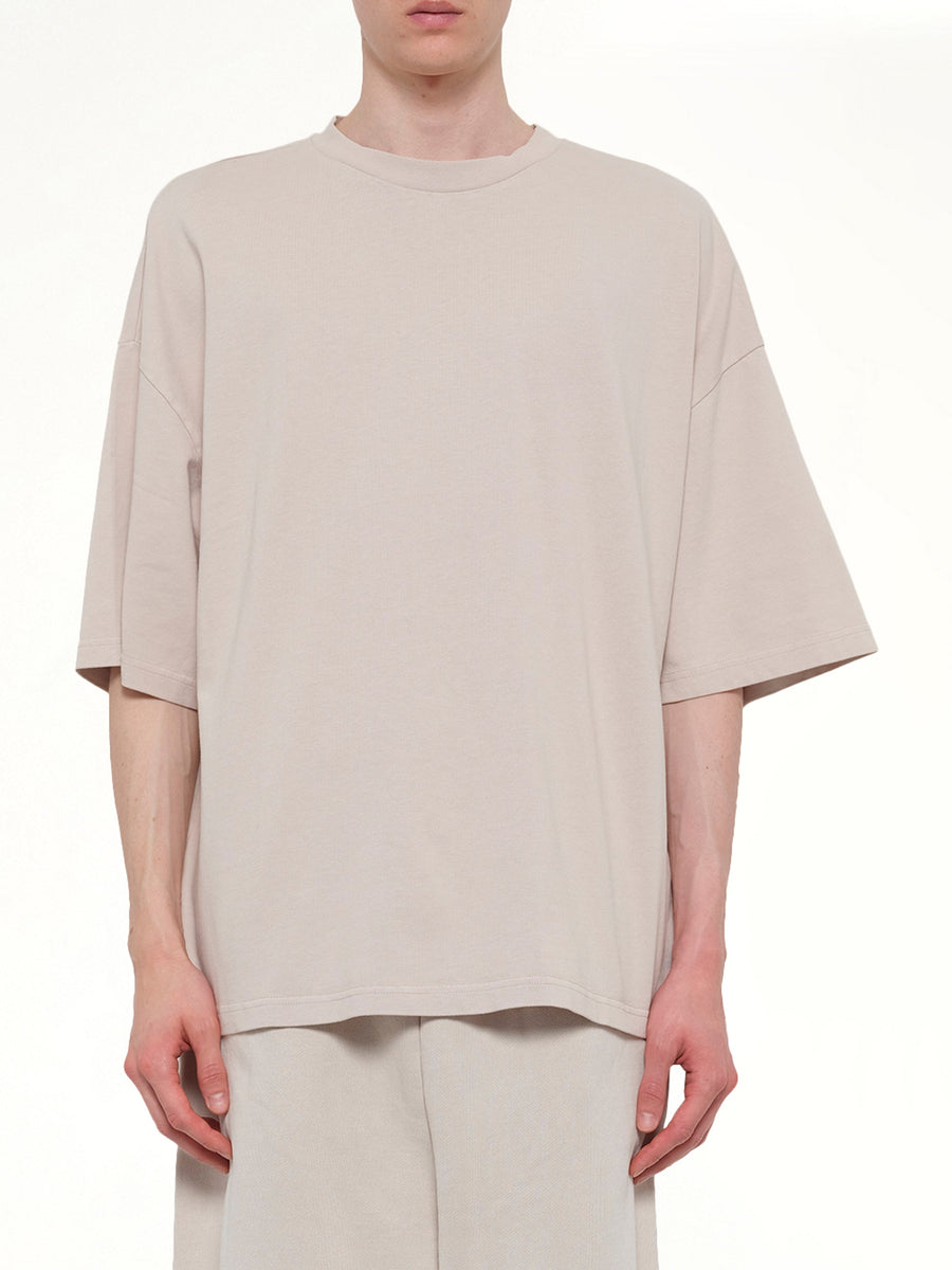 Heavy Boxy T-Shirt in Off White