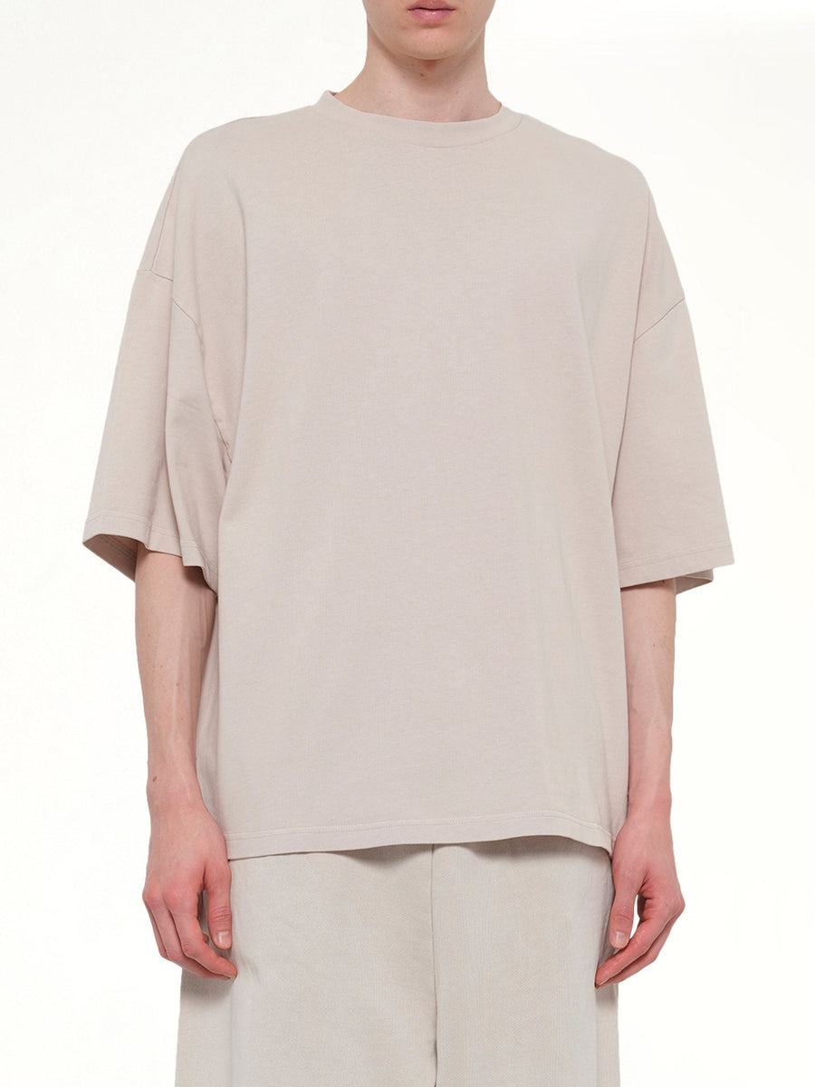 Heavy Boxy T-Shirt in Off White