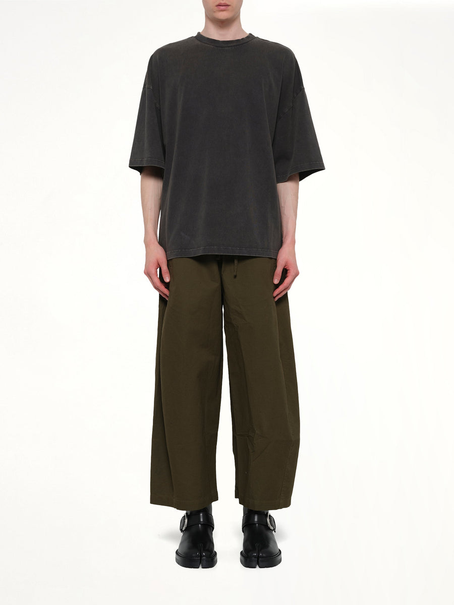 Heavy Boxy T-Shirt in Washed Black