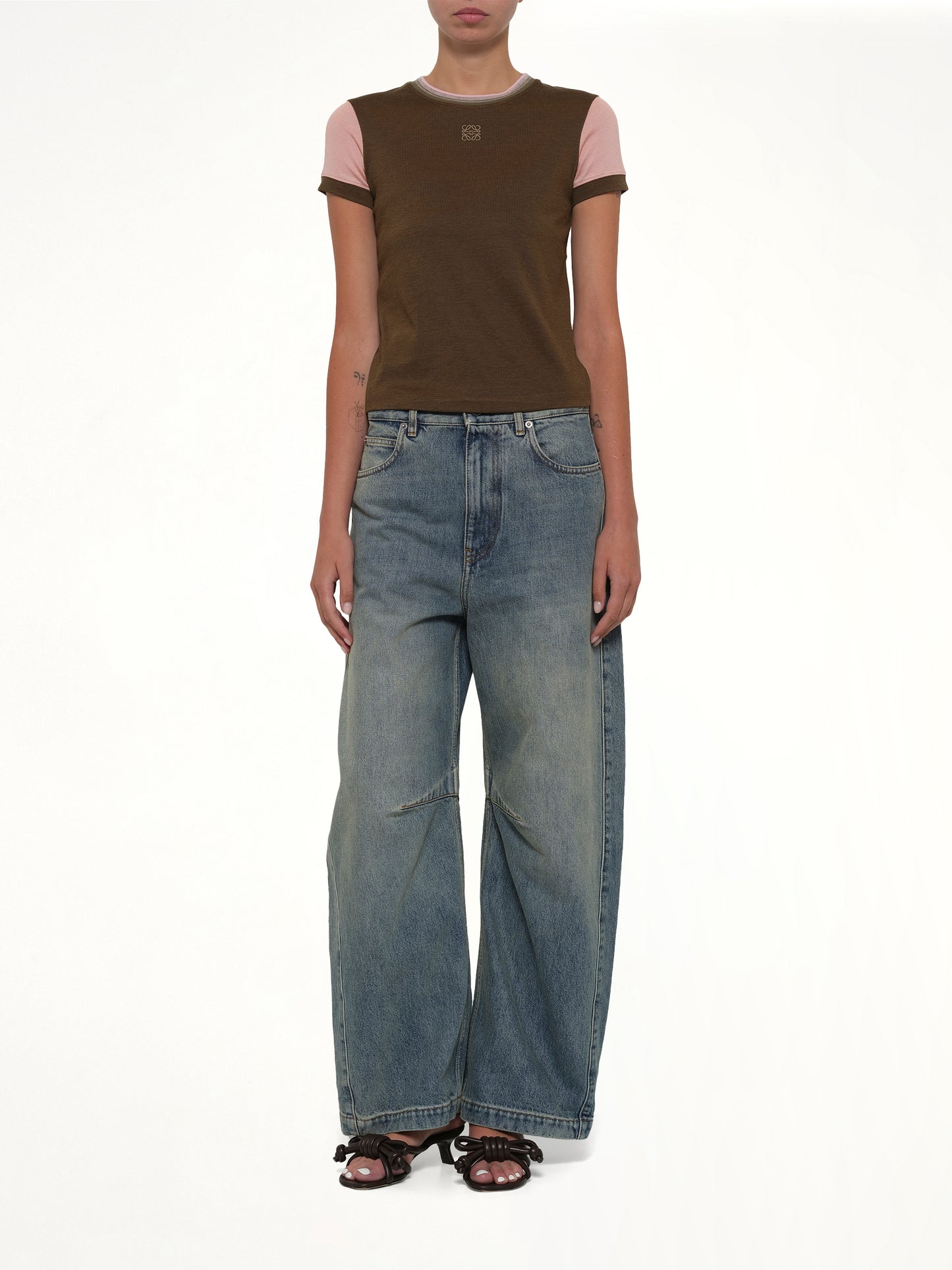 Small Fit T-Shirt in Khaki
