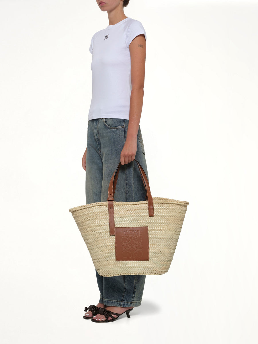 Classic Basket Large in Natural/Tan