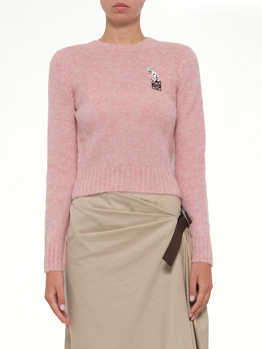 Louis Wain Sweater in Pink