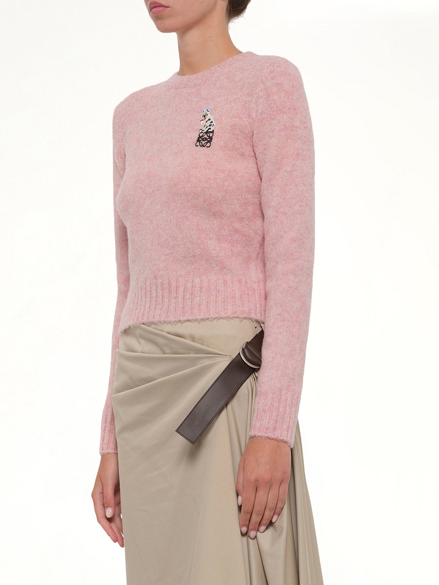 Louis Wain Sweater in Pink