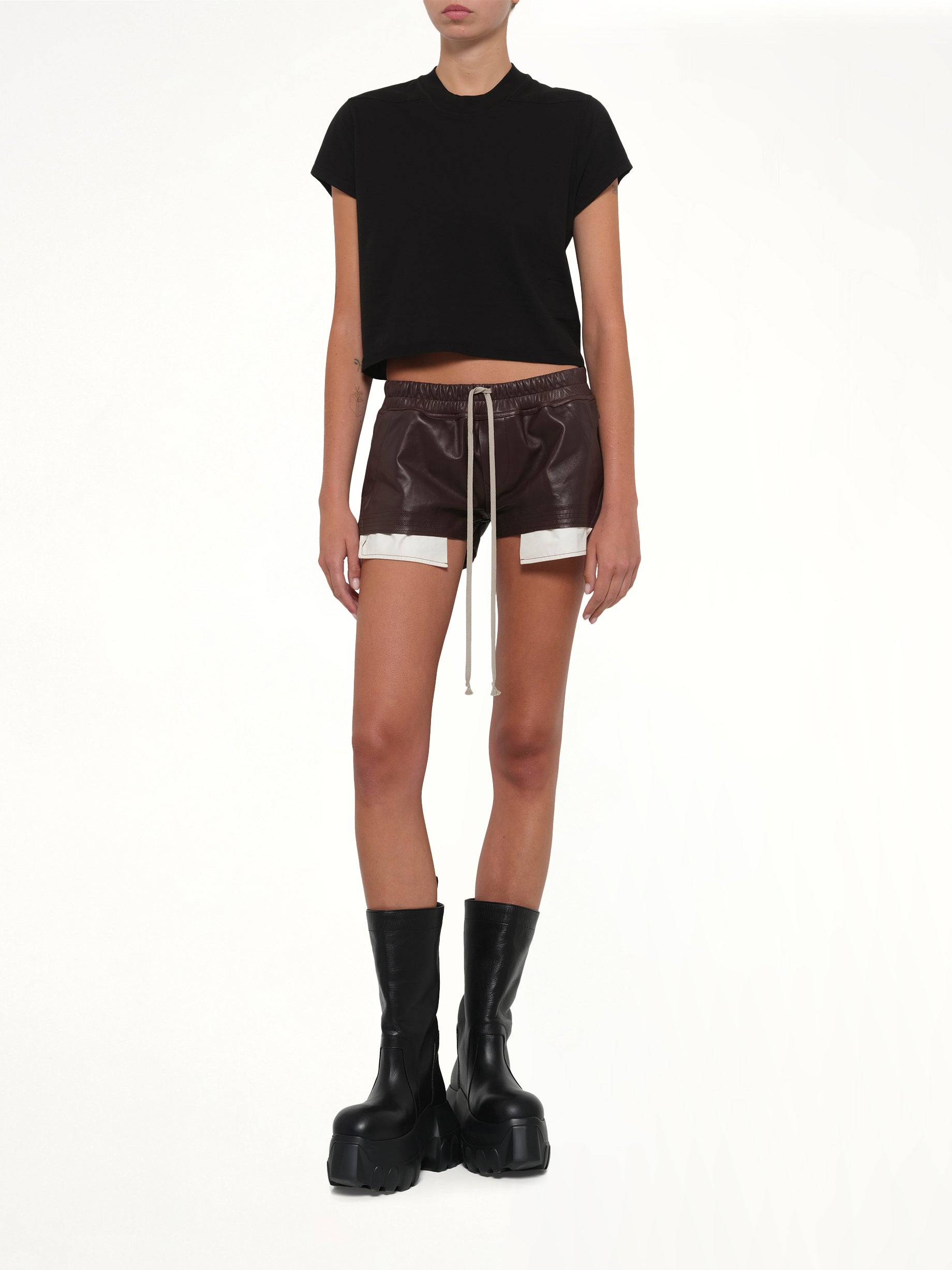 RICK OWENS FOG Boxers in Macassar Full Reference from MARAIS