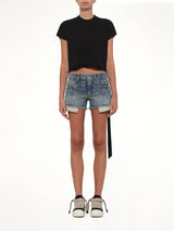 Lana Cut Offs in Washed Indigo