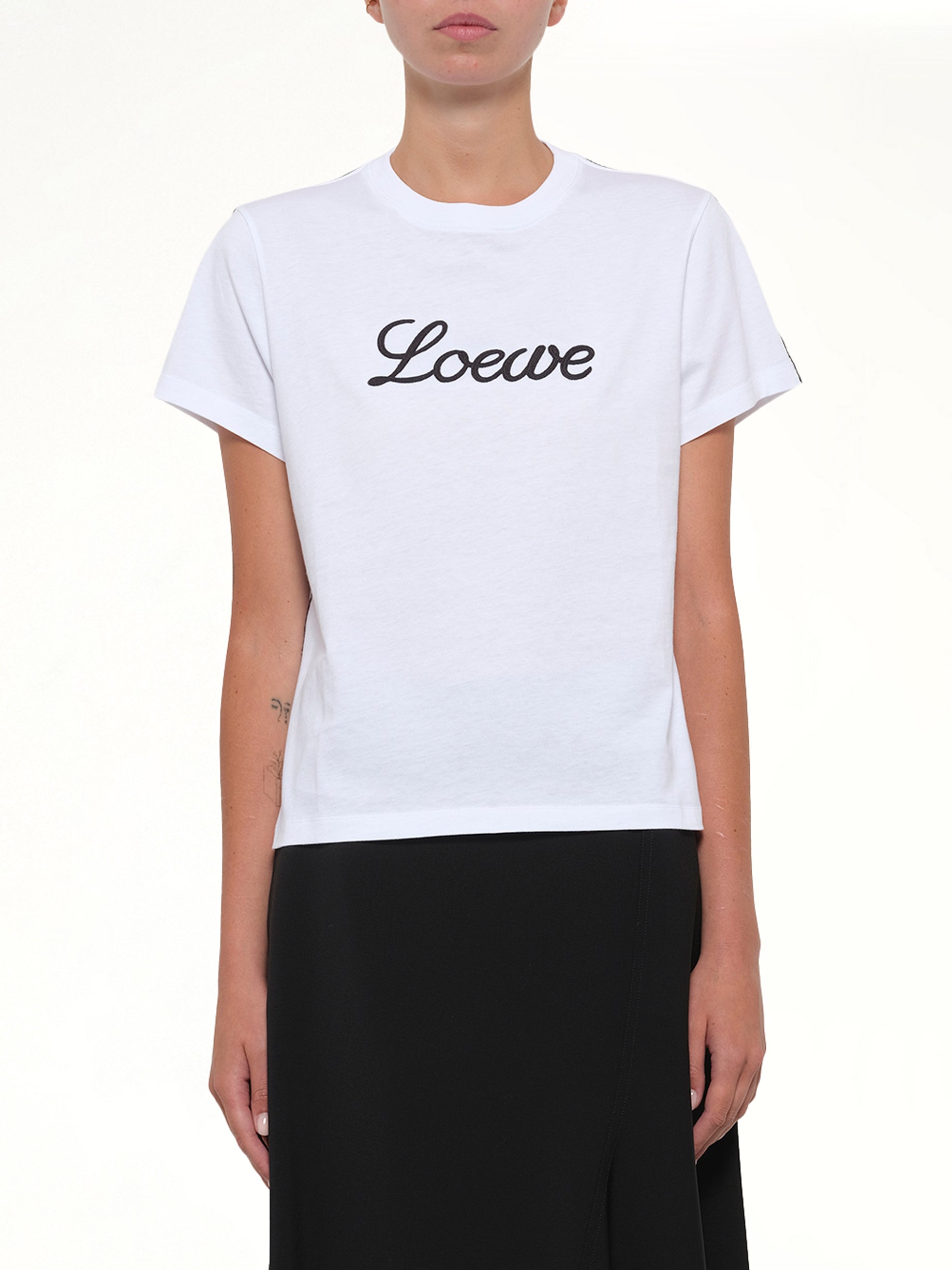 Loewe Relaxed Fit T-Shirt in White