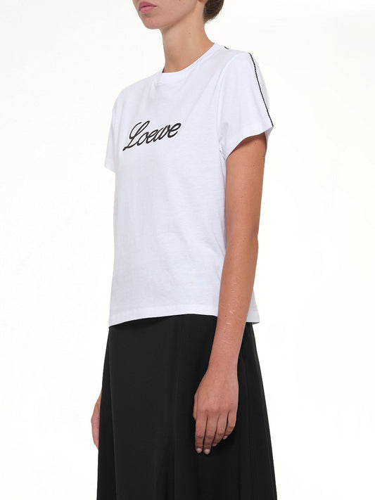 Loewe Relaxed Fit T-Shirt in White