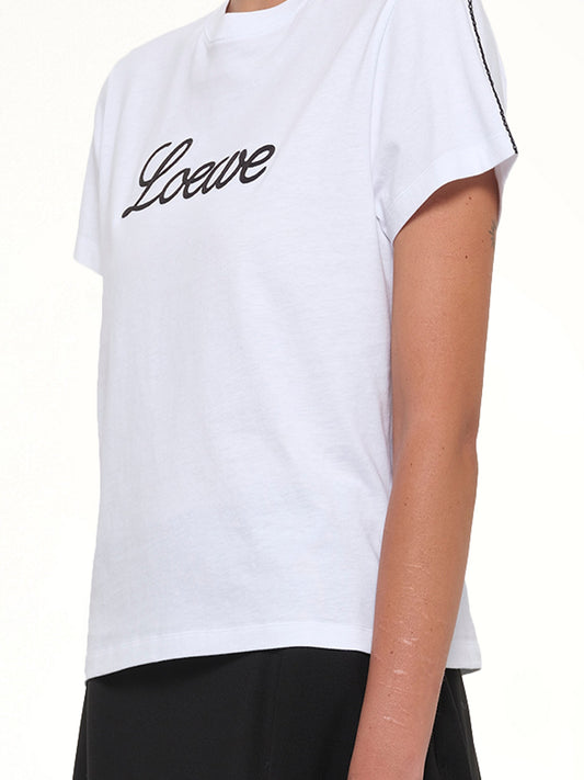 Loewe Relaxed Fit T-Shirt in White