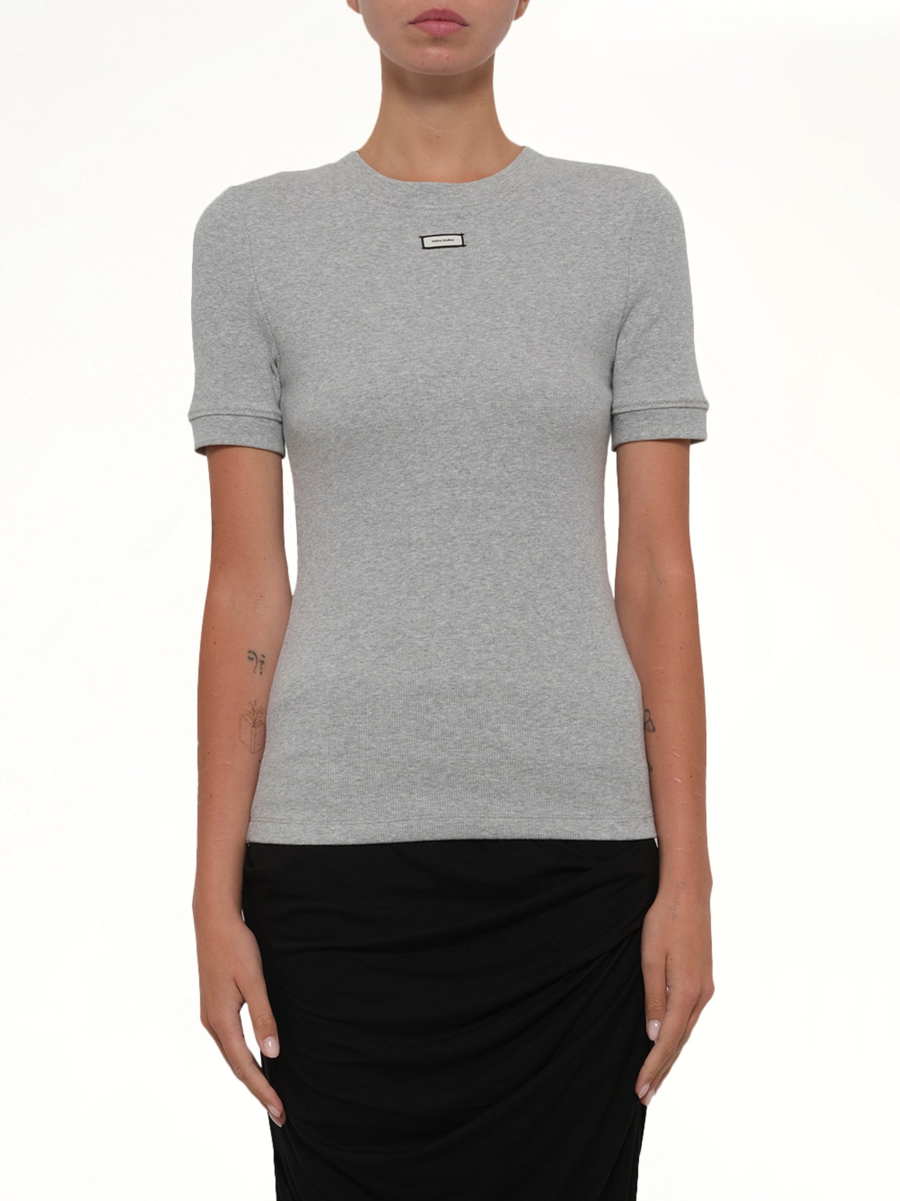 Lounge T-Shirt in Pebble