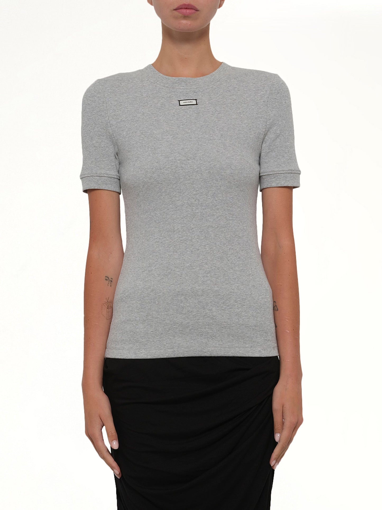 Lounge T-Shirt in Pebble