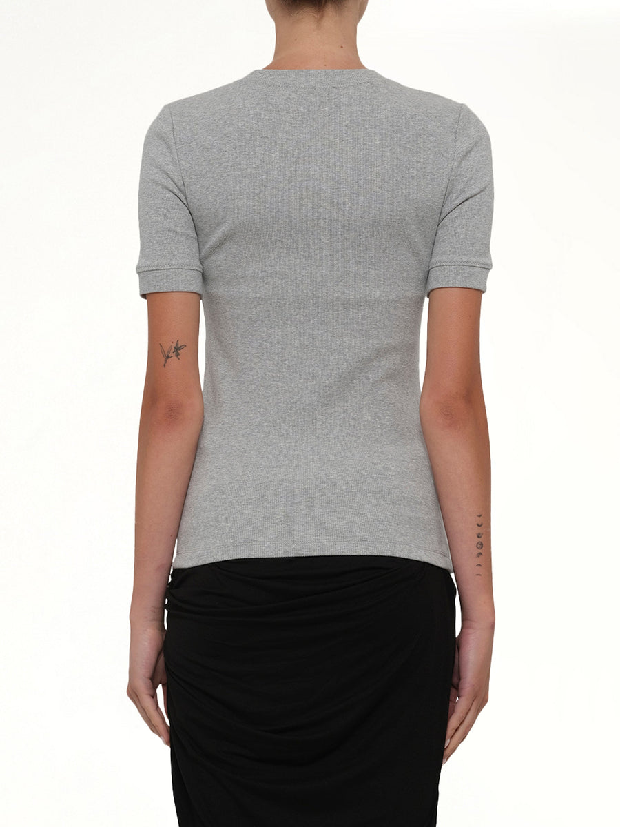 Lounge T-Shirt in Pebble