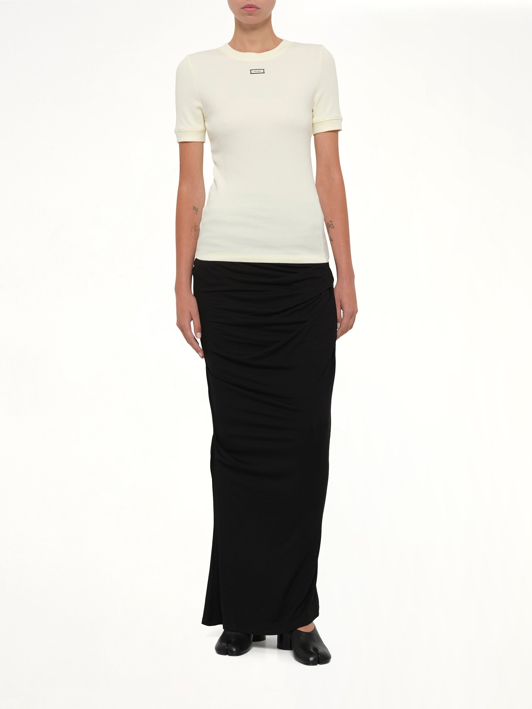 ENTIRE STUDIOS Lounge T-Shirt in Pollen Full Reference from MARAIS