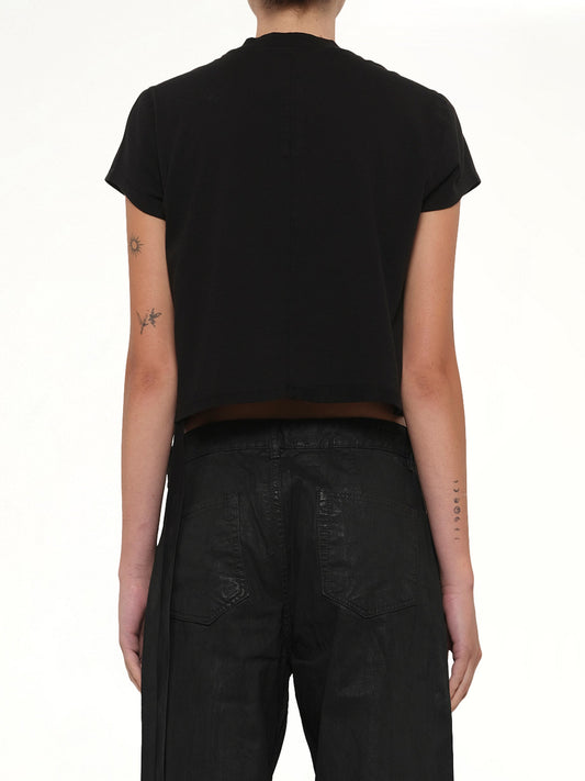 Cropped Small Level T in Black