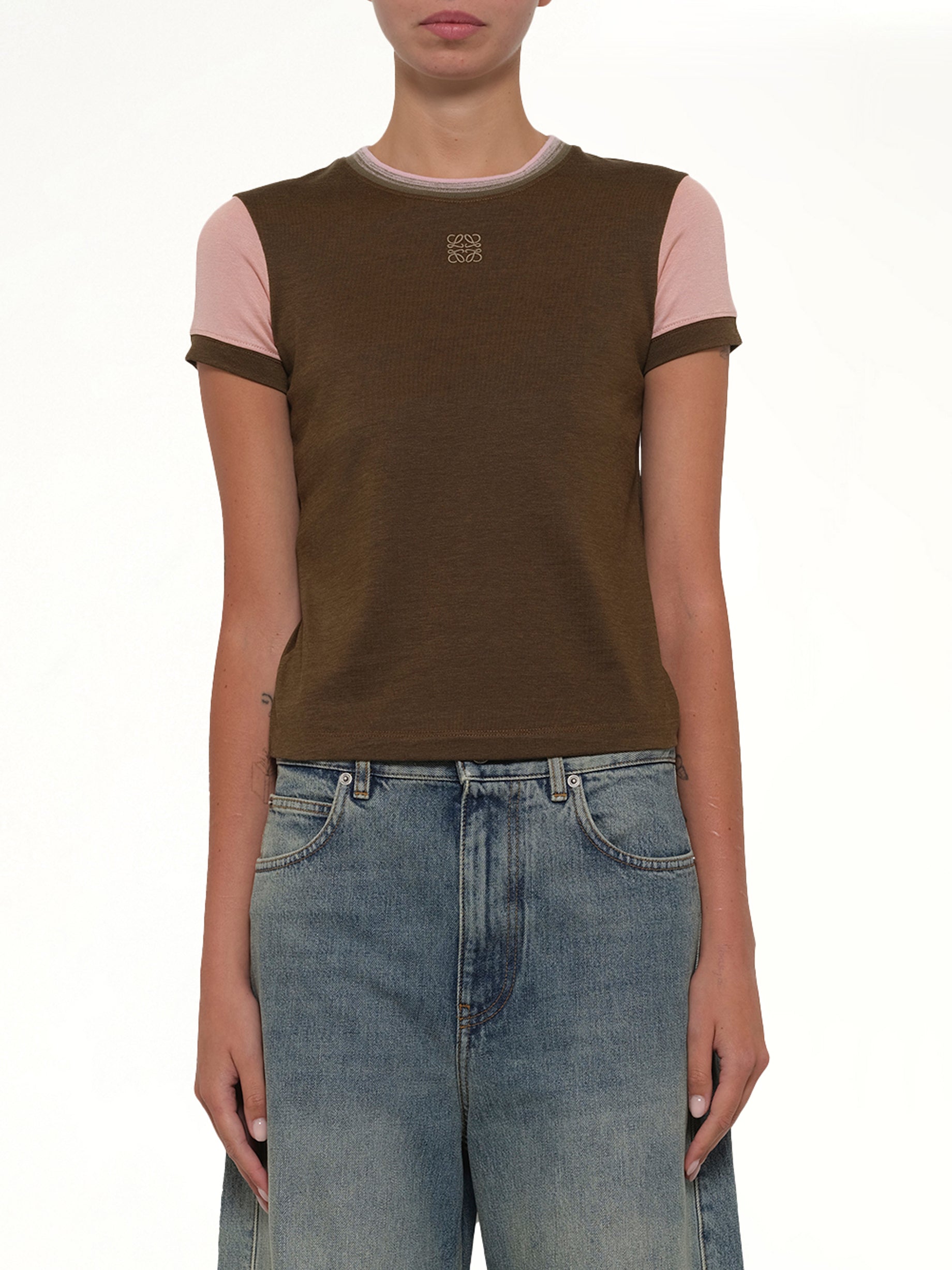 Small Fit T-Shirt in Khaki