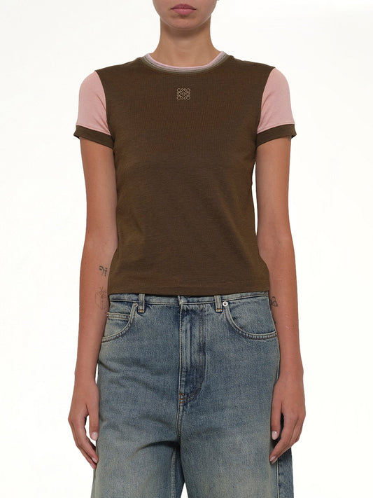 Small Fit T-Shirt in Khaki