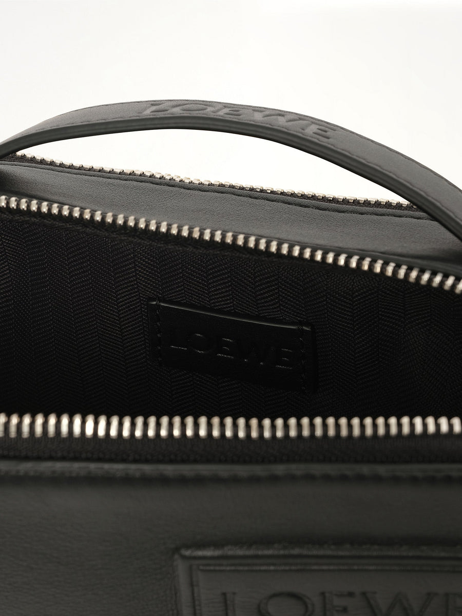 Loewe Patch Camera Bag Mini in Black
