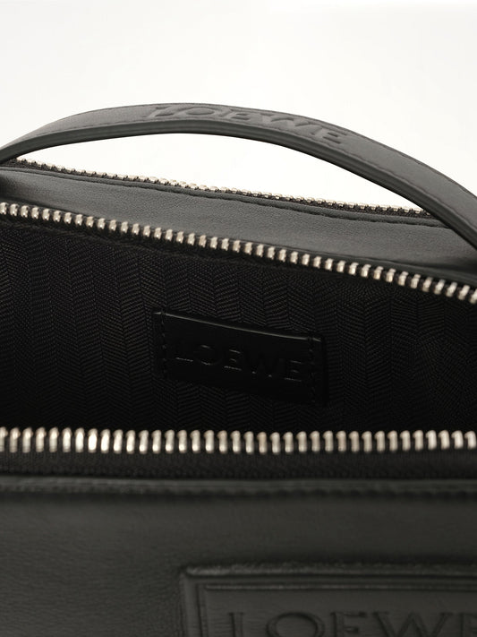 Loewe Patch Camera Bag Mini in Black