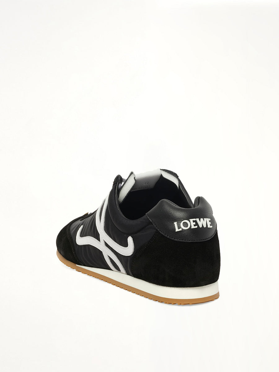 Ballet Runner 2.0 in Black/White Back View | LOEWE
