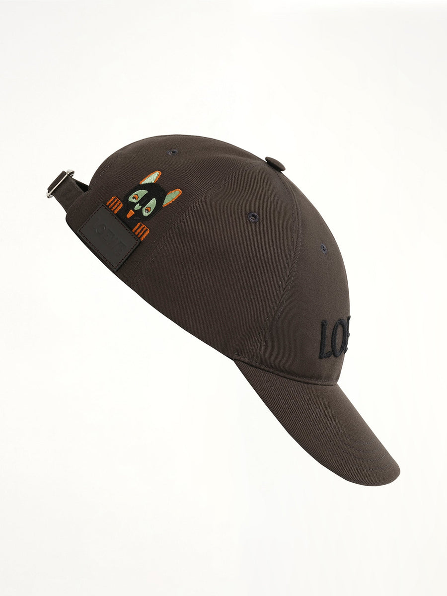 Louis Wain Loewe Cap in Brown/Black