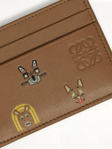 Plain Cardholders Cats in Mocha