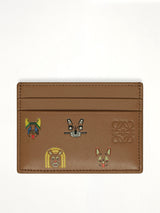 Plain Cardholders Cats in Mocha