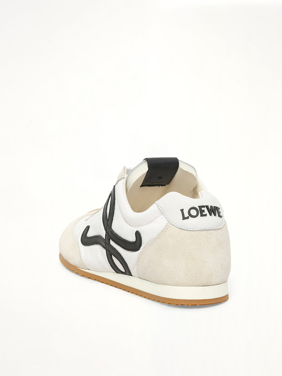Ballet Runner 2.0 in White/Black Back View | LOEWE