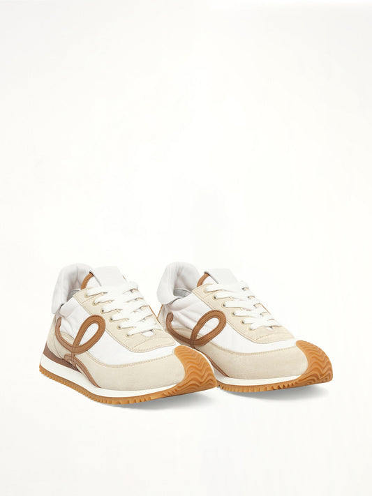 Flow Runner 2.0 in Chocolate Front View | LOEWE