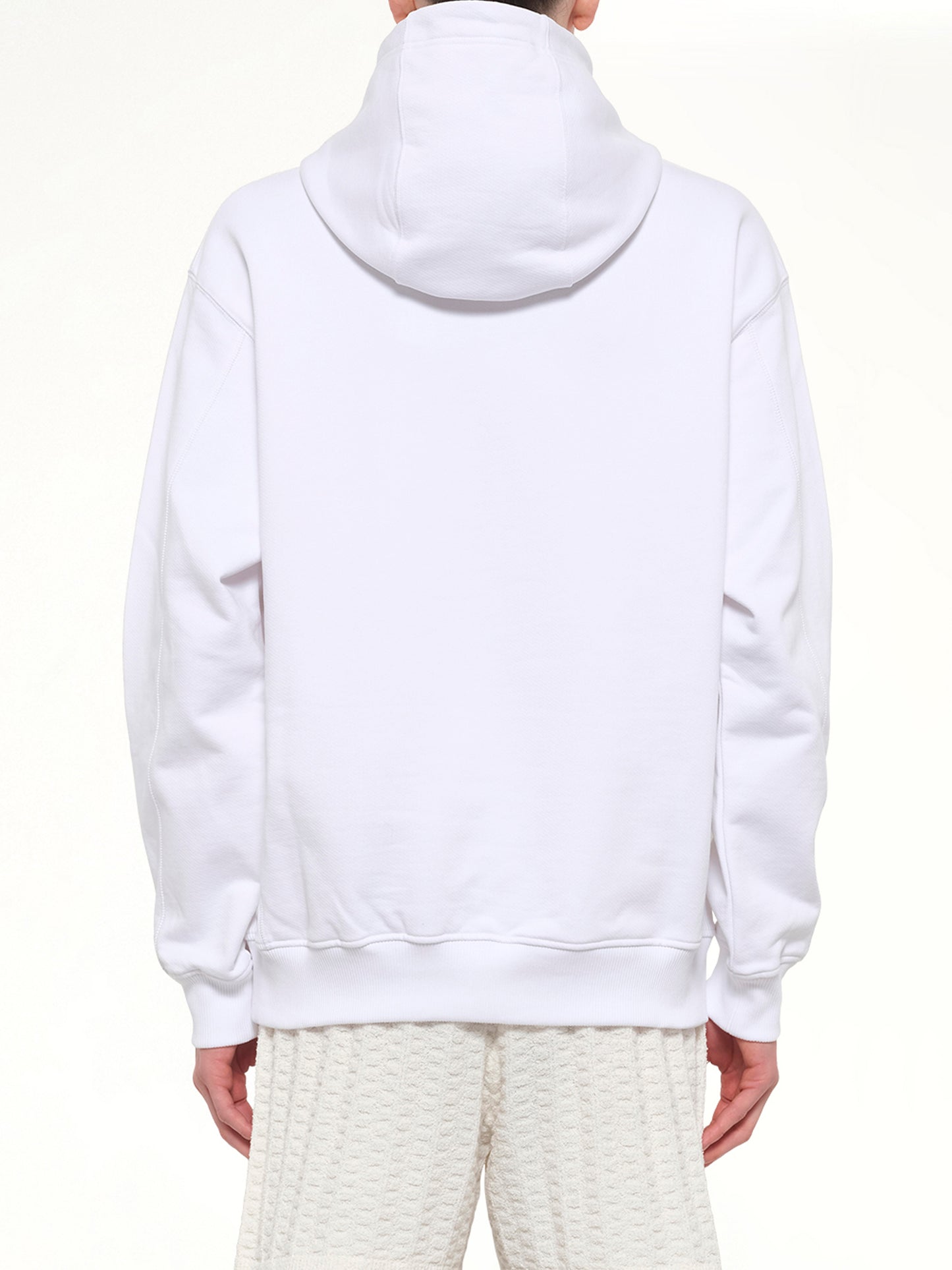 Tennis Club Icon Hoodie in Off White