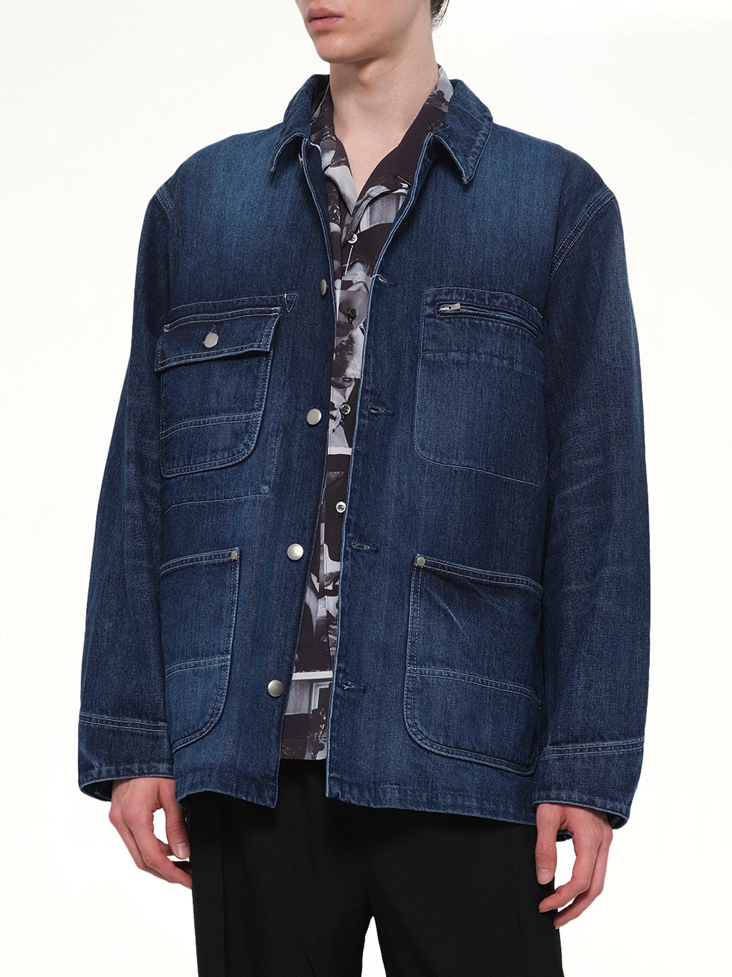 Chore Jacket in Bleached