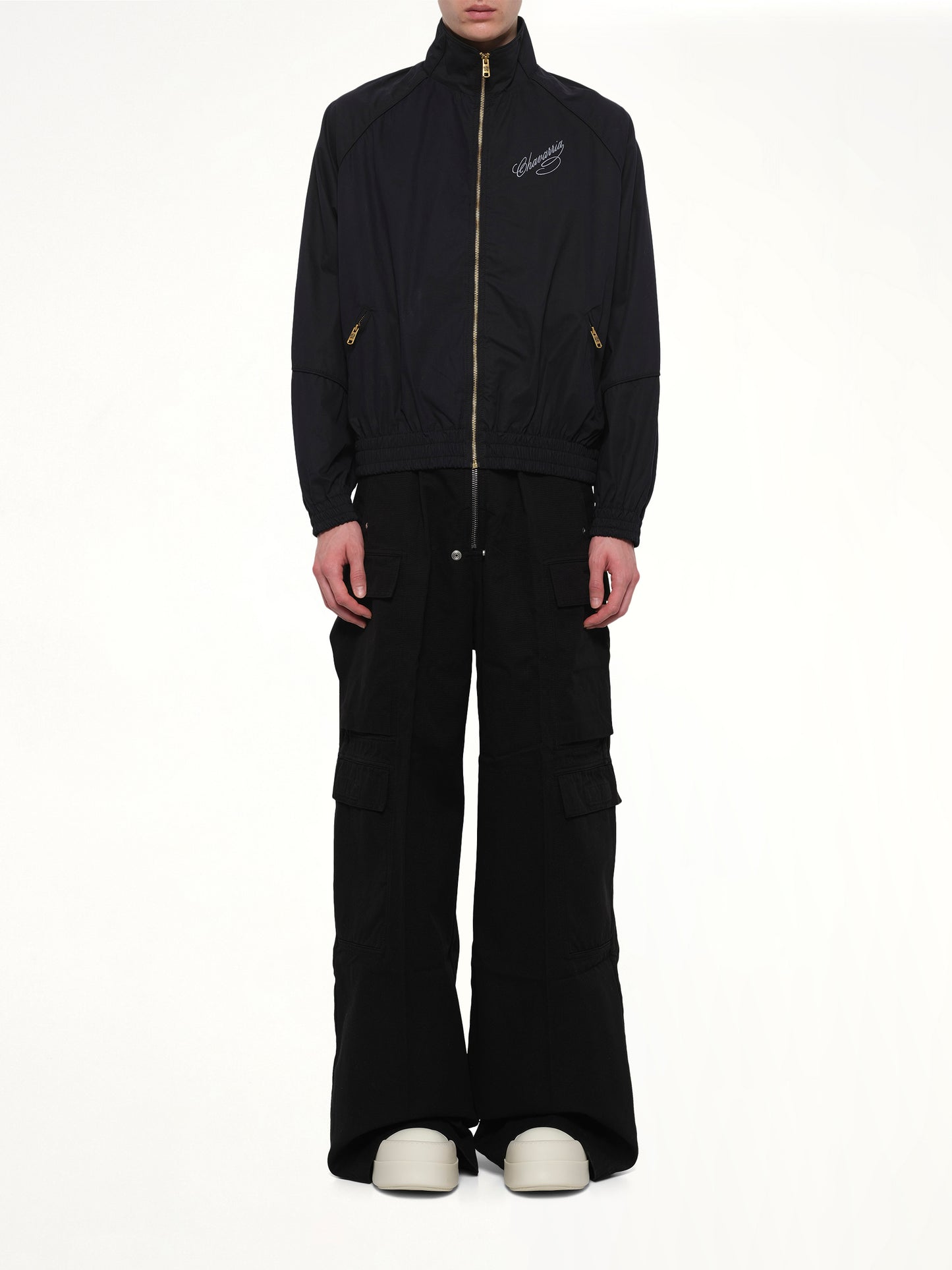 Ruff Rider Track Jacket in Black