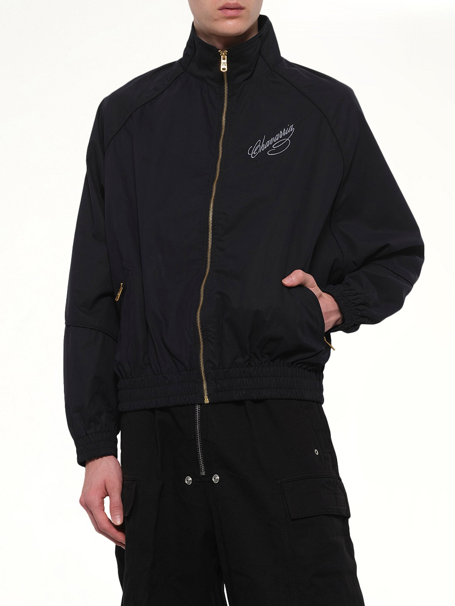 Ruff Rider Track Jacket in Black